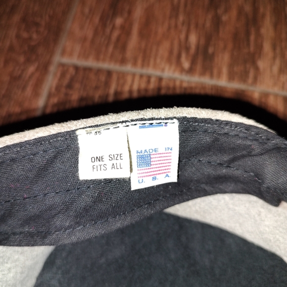 Vtg Civil War Confederate Kepi 100% Genuine Leather Made in USA Medium - Picture 7 of 8